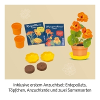 Experimentierkasten mit Blütenpresse für kreative Naturbeobachtungen und DIY-Projekte