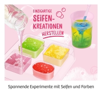 Kosmos Experimentierkasten Seifenatelier: Set für die Herstellung von eigenen Seifen mit verschiedenen Farben und Formen