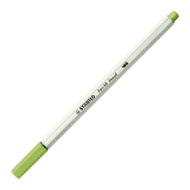 Filzstift Pen 68 Brush in Pistazie mit weicher Pinselspitze für kreative Kalligrafie und Malerei.