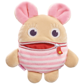 Plüschfigur Pia von Sorgenfresser mit buntem Design und einer Größe von 23cm.