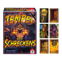 Kartenspiel Tempel des Schreckens mit spannendem...