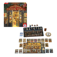 Brettspiel Die Tavernen im tiefen Thal mit farbenfrohem...