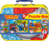 Puzzle-Box mit Motiven von Benjamin Blümchen,...