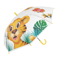 Idena Kinder-Regenschirm Tiger Ø83x66cm