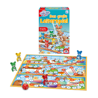 Schwarzes Brettspiel Das große Leiterspiel mit...