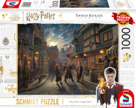 Puzzle Harry Potter Thomas Kinkade Wizarding World Diagon Alley 1000 Teile