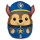 Spin Master Plüsch Sqishy PAW PATROL Chase 30cm