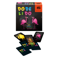 Kartenspiel Dodelido mit bunten Motiven und einfachen...
