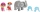PAW PATROL Jungle Pups Hero Pups sortiert