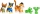 PAW PATROL Jungle Pups Hero Pups sortiert