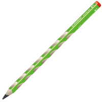 Grüner Bleistift mit HB-Mine und Easygraph-Griffzone.
