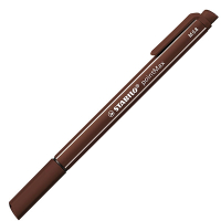Brauner Filzschreiber Pointmax aus Filz mit Metallclip...
