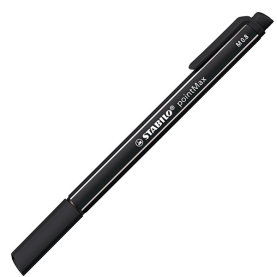 Schwarzer Filzstift PointMax mit präziser Spitze und angenehmer Haptik.