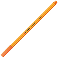 Gelb-roter Fineliner Point 88 mit feiner Spitze für...