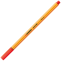 Feiner hellroter Fineliner Point 88 für...
