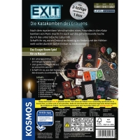 Spannendes Exit-Spiel Die Katakomben des Grauens mit kniffligen Rätseln und mystischem Setting.