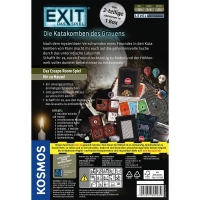 Spannendes Exit-Spiel Die Katakomben des Grauens mit kniffligen Rätseln und mystischem Setting