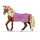 Brauner Sprungstützen-Hengst 18cm groß aus der Schleich Horse Club Kollektion.