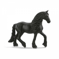 Schleich Pferdefigur: Friesenstute mit schwarzer...