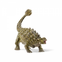 Grauer Dinosaurier Ankylosaurus Figur von Schleich mit...