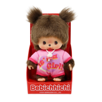 Monchhichi Plüschfigur Bebichhichi Romper Its a Girl...
