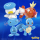 MEGA Pokémon 4 Wasser Trainer Set