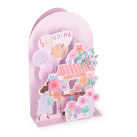 Legami Pop Up Karte Flower Cart