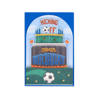 Legami Pop Up Karte Birthday Cake Fussball