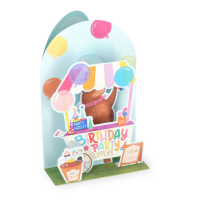 Legami Pop Up Karte Teddy Cart