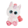 Plüsch-Einhorn Milky Fee, 15cm groß, von NICI Glubschis mit buntem Fell und glitzerndem Horn.