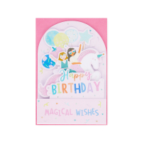 Legami Pop Up Karte Unicorn