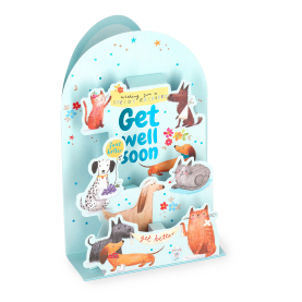 Legami Pop Up Karte Get Well Soon