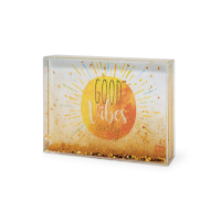 Legami Fotohalter mit Glitter Good Vibes 11x16cm