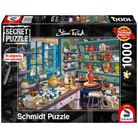 Detailreiches Puzzle Künstler-Atelier von Schmidt...