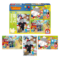 Puzzle Benjamin Blümchen Immer im Einsatz mit 3x48...