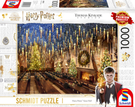 Erwachsenenpuzzle Harry Potter Thomas Kinkade Wizarding World Great Hall 69,3x49,3cm 1000 Teile