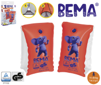 BEMA Schwimmflügel Größe 00 11-30kg orange/blau 12,5x19,5cm 2 Stück