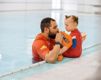BEMA Schwimmflügel Größe 00 11-30kg orange/blau 12,5x19,5cm 2 Stück