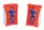 BEMA Schwimmflügel Größe 00 11-30kg orange/blau 12,5x19,5cm 2 Stück