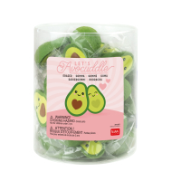 Maxi Radiergummi mit süßem Avocado-Design und der Aufschrift Lets Avocuddle.