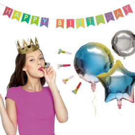 Legami Deko Set Geburtstag It‘s Party Time