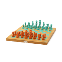 Schach- und Damespiel in einem, mit Legami Spielbrett und...