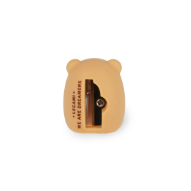 Mini-Anspitzer in Teddybären-Form mit süßem Design und praktischer Größe.