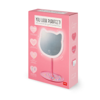 Legami Schminkspiegel mit Licht - You Look Purrfect!