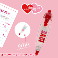 Bunter Stift mit Dekoband, ideal zum Verschönern deiner Notizen und Geschenke.