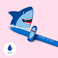 Blauer radierbarer Gelstift mit feiner Spitze für...