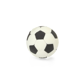 Großer Radiergummi in Form eines Fußballs, ideal für Schüler und Fans des Sports.