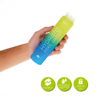 Legami Mini Trinkflasche Love Yourself blau/grün