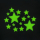 Selbstklebende Leuchtsterne Super Stars in verschiedenen Farben für eine stimmungsvolle Beleuchtung im Kinderzimmer.