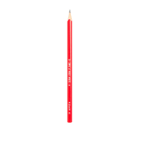 Roter Bleistift in Herzform mit dem Aufdruck Love at...